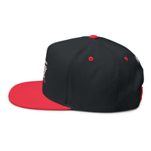 Load image into Gallery viewer, NY Floral Mosaic Embroidered Flat Bill Cap — New York Snapback Hat
