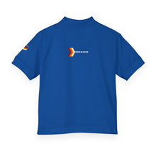 Load image into Gallery viewer, Youth Polo Shirt with Chevron Arrow Accent
