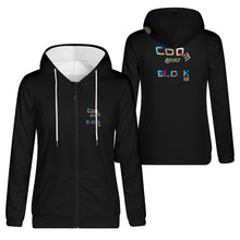 Load image into Gallery viewer, Women's Lightweight Zipper Jumper Sweatshirt Hoodie
