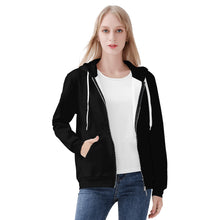 Load image into Gallery viewer, Womens All Over Print Zip Hoodie
