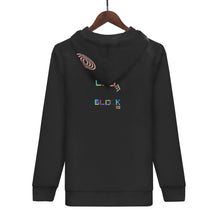 Load image into Gallery viewer, Womens All Over Print Zip Hoodie
