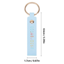 Load image into Gallery viewer, Handcraft Leather Loop Keychain
