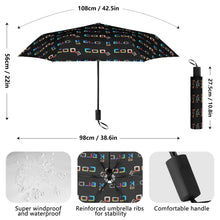 Load image into Gallery viewer, Lightweight Manual Folding Umbrella Printing Outside
