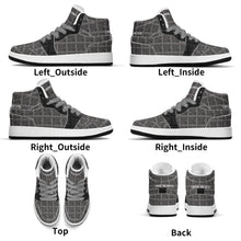 Load image into Gallery viewer, Children Premium High Top Leather Sneakers
