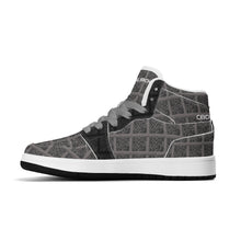 Load image into Gallery viewer, Children Premium High Top Leather Sneakers
