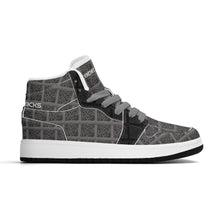Load image into Gallery viewer, Children Premium High Top Leather Sneakers
