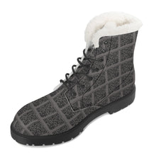 Load image into Gallery viewer, Mens Faux Fur Leather Boots
