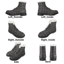 Load image into Gallery viewer, Mens Faux Fur Leather Boots
