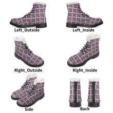 Load image into Gallery viewer, Womens Faux Fur Leather Boots
