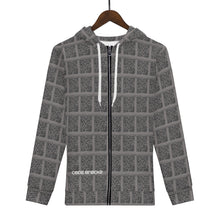 Load image into Gallery viewer, Mens All Over Print Zip Up Hoodie

