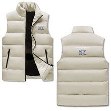 Load image into Gallery viewer, Mens Warm Stand Collar Zip Up Puffer Vest
