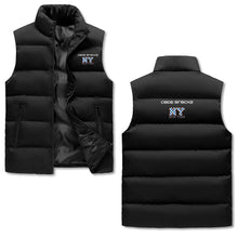 Load image into Gallery viewer, Mens Warm Stand Collar Zip Up Puffer Vest

