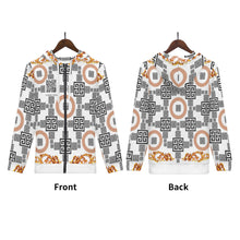 Load image into Gallery viewer, Mens All Over Print Classic Zip Hoodie
