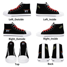 Load image into Gallery viewer, Mens High Top Canvas Shoes - Customized Tongue
