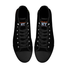 Load image into Gallery viewer, Mens High Top Canvas Shoes - Customized Tongue
