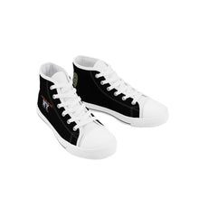 Load image into Gallery viewer, Kids High Top Canvas Shoes
