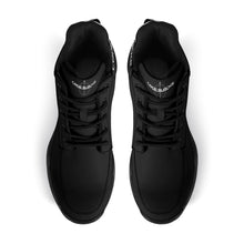 Load image into Gallery viewer, Mens High Top Leather Chunky Sneakers
