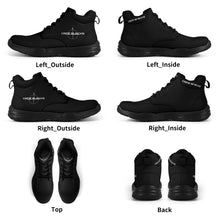 Load image into Gallery viewer, Mens High Top Leather Chunky Sneakers
