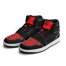 Load image into Gallery viewer, Mens Premium High Top Leather Sneakers
