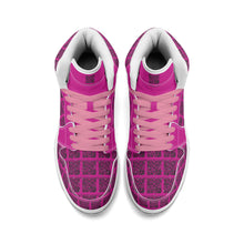 Load image into Gallery viewer, Womens Premium High Top Leather Sneakers
