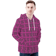 Load image into Gallery viewer, Mens All Over Print Classic Zip Hoodie

