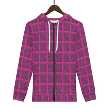 Load image into Gallery viewer, Mens All Over Print Classic Zip Hoodie
