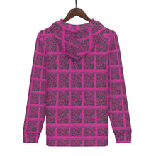 Load image into Gallery viewer, Mens All Over Print Classic Zip Hoodie
