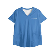 Load image into Gallery viewer, Womens Printed V Neck Workwear Nursing Tops

