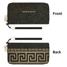 Load image into Gallery viewer, Leather Zipper Wristlet Wallet
