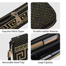Load image into Gallery viewer, Leather Zipper Wristlet Wallet

