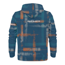 Load image into Gallery viewer, Mens All Over Print Classic Zip Hoodie
