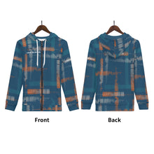 Load image into Gallery viewer, Mens All Over Print Classic Zip Hoodie
