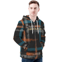 Load image into Gallery viewer, Mens All Over Print Classic Zip Hoodie
