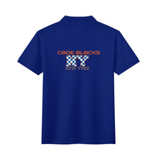 Load image into Gallery viewer, Unisex Half printed Cotton Polo Shirt
