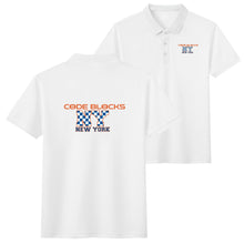 Load image into Gallery viewer, Unisex Half printed Cotton Polo Shirt
