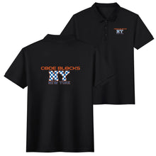 Load image into Gallery viewer, Unisex Half printed Cotton Polo Shirt
