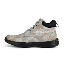 Load image into Gallery viewer, Mens High Top Leather Chunky Sneakers
