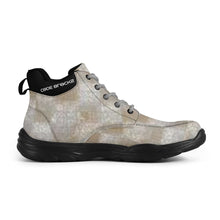 Load image into Gallery viewer, Mens High Top Leather Chunky Sneakers
