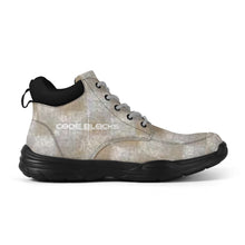 Load image into Gallery viewer, Mens High Top Leather Chunky Sneakers
