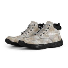 Load image into Gallery viewer, Mens High Top Leather Chunky Sneakers
