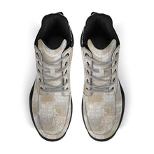 Load image into Gallery viewer, Mens High Top Leather Chunky Sneakers
