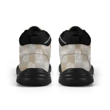 Load image into Gallery viewer, Mens High Top Leather Chunky Sneakers
