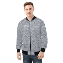 Load image into Gallery viewer, Mens All Over Print Zip Bomber Jacket
