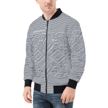 Load image into Gallery viewer, Mens All Over Print Zip Bomber Jacket
