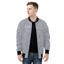 Load image into Gallery viewer, Mens All Over Print Zip Bomber Jacket
