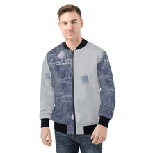 Load image into Gallery viewer, Mens All Over Print Zip Bomber Jacket
