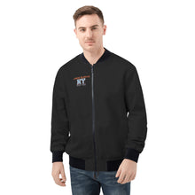 Load image into Gallery viewer, Mens All Over Print Zip Bomber Jacket
