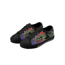 Load image into Gallery viewer, Kids Rubber Low Top Canvas Shoes

