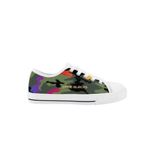 Load image into Gallery viewer, Kids Rubber Low Top Canvas Shoes
