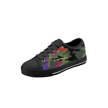 Load image into Gallery viewer, Kids Rubber Low Top Canvas Shoes

